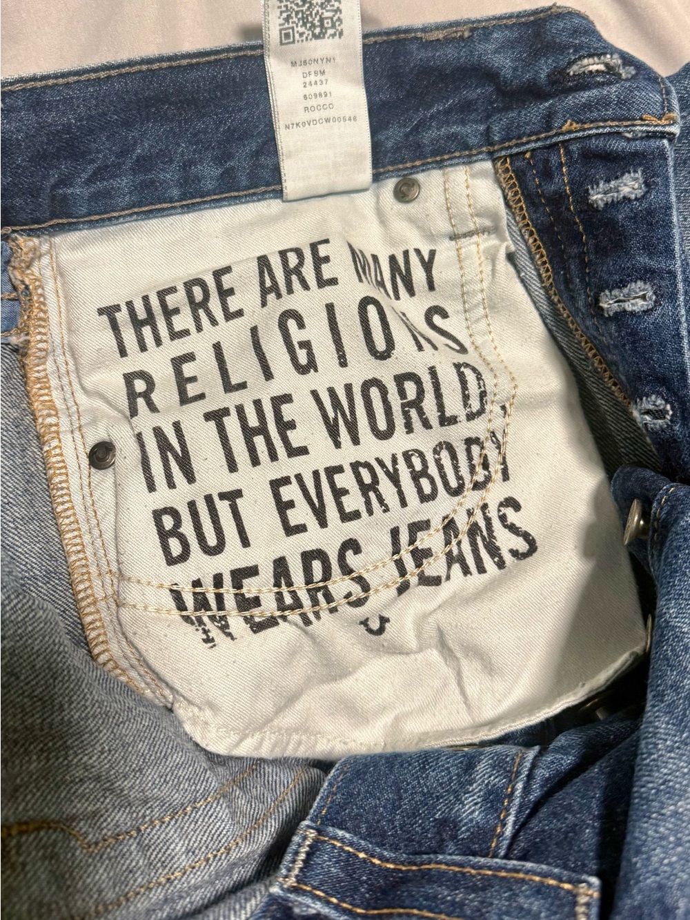 True Religion Rocco Relaxed Skinny Jeans Made in USA Men’s Size 32 - Picture 8 of 15